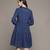 Blue essential-mahi short dress by ritu kumar