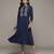 Blue essential-vasudha long dress by ritu kumar