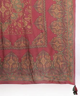 Red sonmarg kurta  set by ritu kumar 2