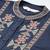 Blue essential-vasudha long dress by ritu kumar