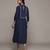 Blue essential-vasudha long dress by ritu kumar