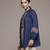 Blue essential-vasudha short top by ritu kumar
