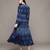 Blue florencia  long dress by ritu kumar