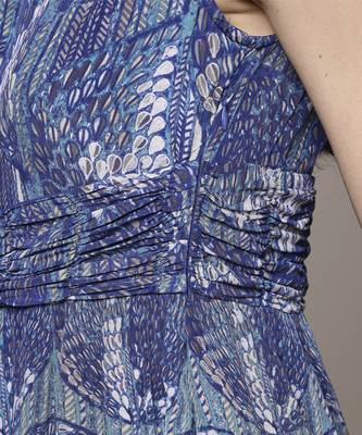 Blue jhanvi long dress by ritu kumar 2