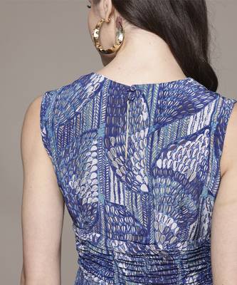 Blue jhanvi long dress by ritu kumar 3