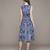 Blue jhanvi long dress by ritu kumar