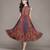 Multi kaleido long dress by ritu kumar