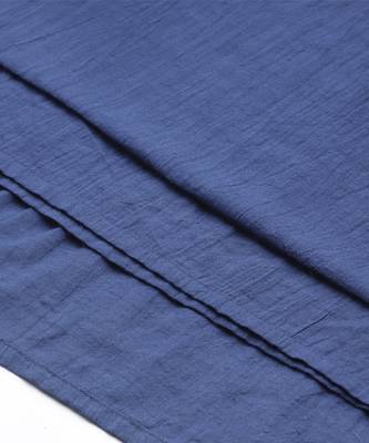 Blue suta long dress by ritu kumar 2