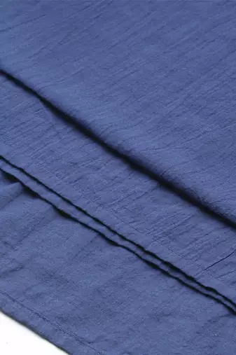 Blue suta long dress by ritu kumar