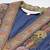 Blue suta long dress by ritu kumar