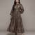 Black beige flowret dresses by ritu kumar