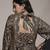 Black beige flowret dresses by ritu kumar