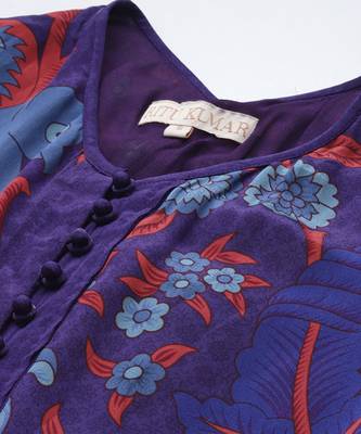 Royal purple poppy pushpanjali dresses by ritu kumar 3