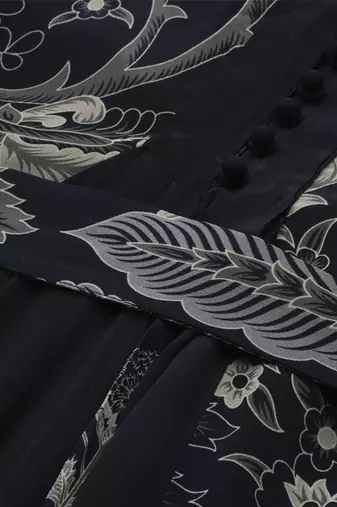 Black poppy pushpanjali dresses by ritu kumar