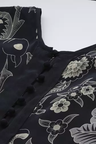 Black poppy pushpanjali dresses by ritu kumar