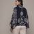 Black poppy pushpanjali kurti by ritu kumar