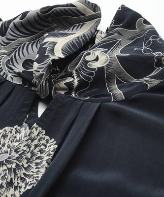 Black poppy pushpanjali kurti by ritu kumar 3