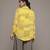 Yellow bauhaus print shirt by ritu kumar