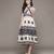 Off white florencia  long dress by ritu kumar