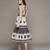 Off white florencia  long dress by ritu kumar
