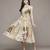 Off white pierra long dress by ritu kumar