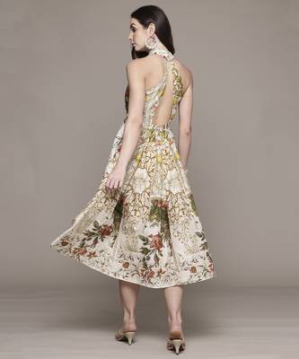 Off white pierra long dress by ritu kumar 3
