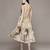 Off white pierra long dress by ritu kumar