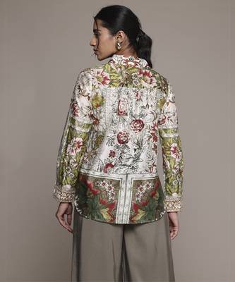 Off white pierra shirt by ritu kumar 5