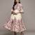 Off white zuri long dress by ritu kumar