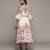 Off white zuri long dress by ritu kumar