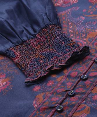 Blue zuri shirt by ritu kumar 2