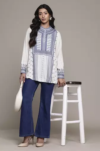 Off white Kurti By Ritu Kumar