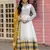Yellow Colour Faux Georgette Embroidery Work Fully  Anarkali Suit
