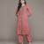 Peach Kurta Set By Ritu Kumar