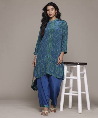 Blue Kurti By Ritu Kumar 2