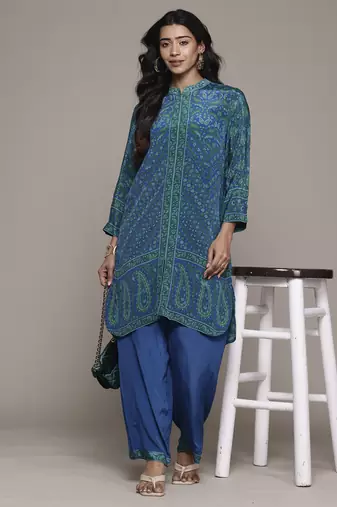 Blue Kurti By Ritu Kumar