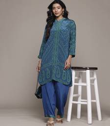 Blue Kurti By Ritu Kumar