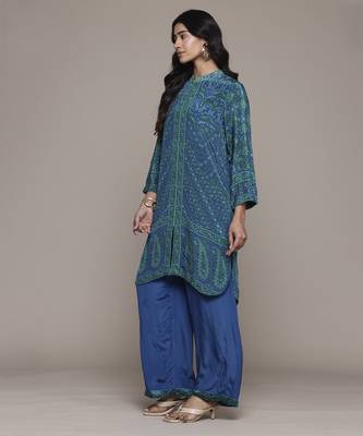 Blue Kurti By Ritu Kumar 3
