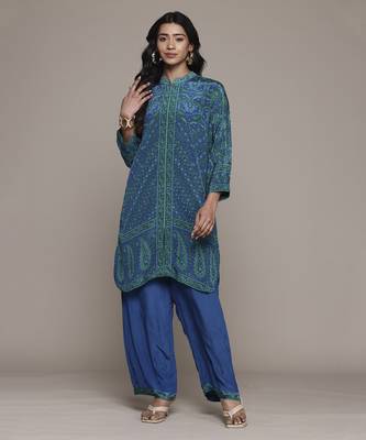 Blue Kurti By Ritu Kumar 1