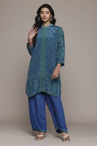 Blue Kurti By Ritu Kumar