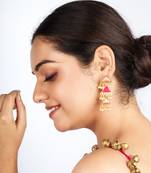 Peach dream danglers