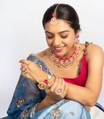 Frosted petal mandala necklace