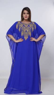 baby-pink  kaftan women dress long gown farasha morocco wear 3