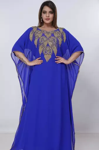 baby-pink  kaftan women dress long gown farasha morocco wear