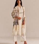Ivory kurta set