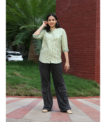 Senorita white 100% cotton printed full sleeve top