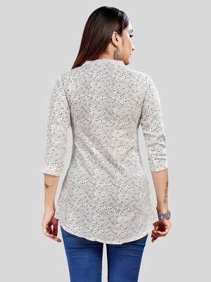  rayon printed short kurti 2