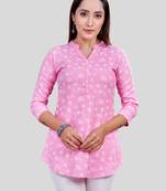 Saree swarg rayon printed short kurti