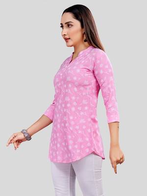  rayon printed short kurti 3