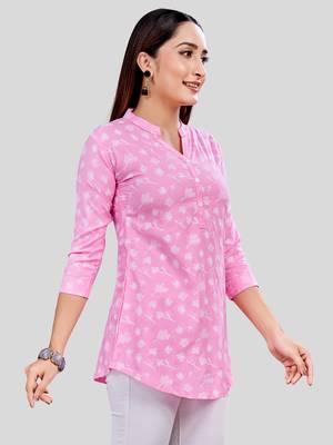  rayon printed short kurti 4